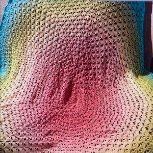 Colorful Crochet Blanket
